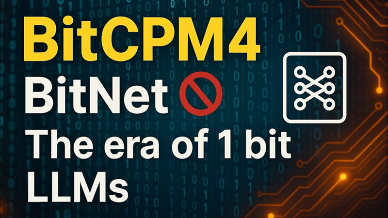 BitCPM4：1位LLM时代的到来